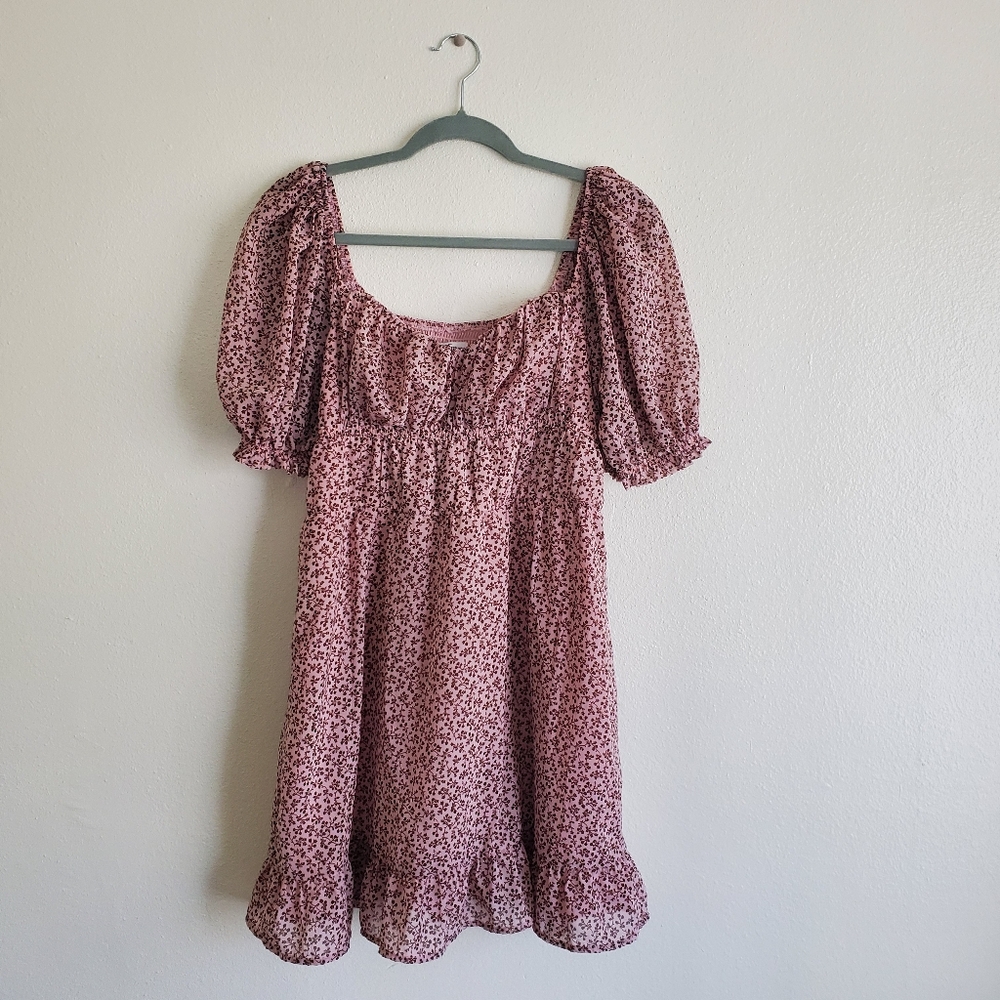 Floral Hollister mini dress